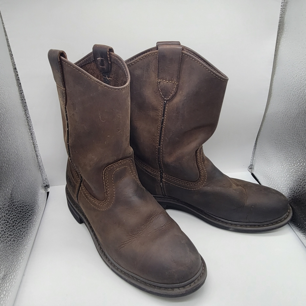 Men's Brown Leather Boots